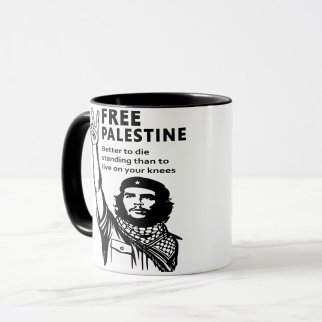 TAZA FREE PALESTINE (Anverso izquierdo)