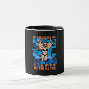 Taza Freedive En El Océano Que Libera El Mar De Los Apu