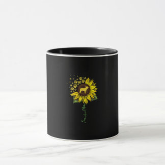 Taza Frenchie Mom Sunflower Bulldog francés Lover Gift