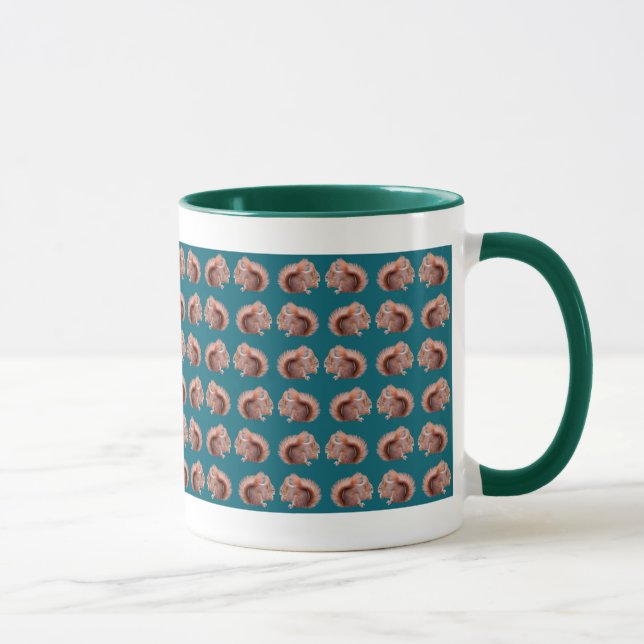 Taza Frenesí de Ardilla Roja (Derecha)