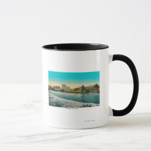 Taza Frente y Long Beach, California de Pike