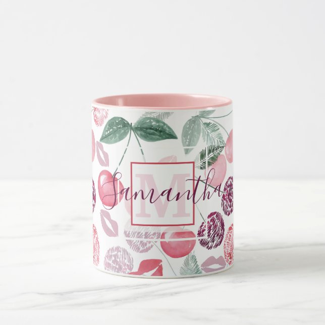 Taza Fresa de cereza roja (Centro)