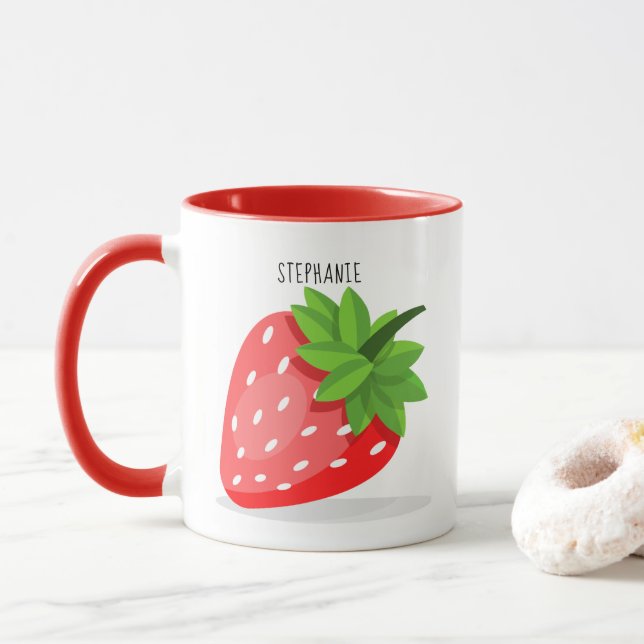 Taza Fresa Parche Café Mug (Con donut)
