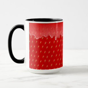 Taza Fresa Textura Fondo Liquido Fruta Jam