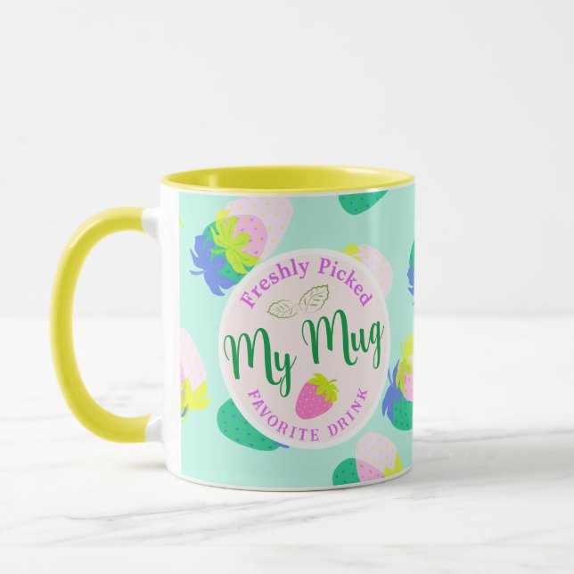 Taza Fresa Verde azulada (Izquierda)