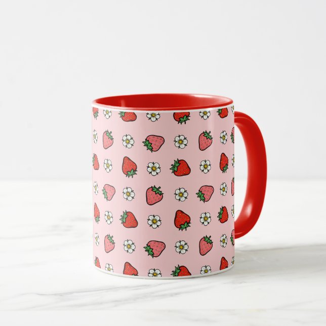 Taza Fresas (Anverso derecho)