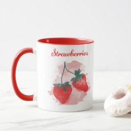 Taza Fresas Café Mug - Elige Tu Fruta