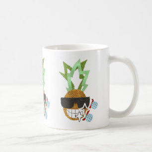 Taza fresca de la piña