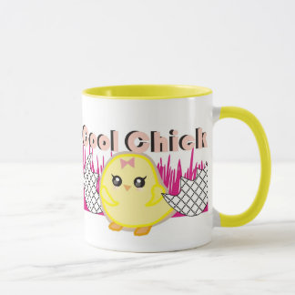 Taza fresca del polluelo