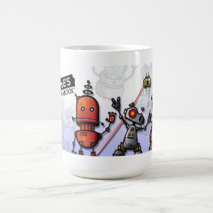 Taza fresca del robot