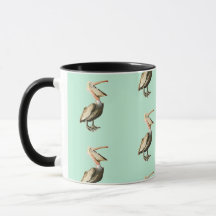 Taza fresca y de la diversión del pelícano