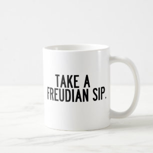 Taza freudiana del sorbo
