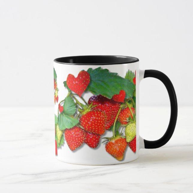 Taza FREWBERRY LOVE ~ Ringer Mug (Derecha)