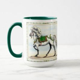 Taza Frey Jol Navidades islandeses de caballos