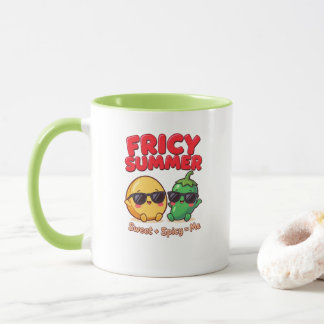 Taza Fricy Verano 2026 - Kawaii Mango Jalapeño Ado
