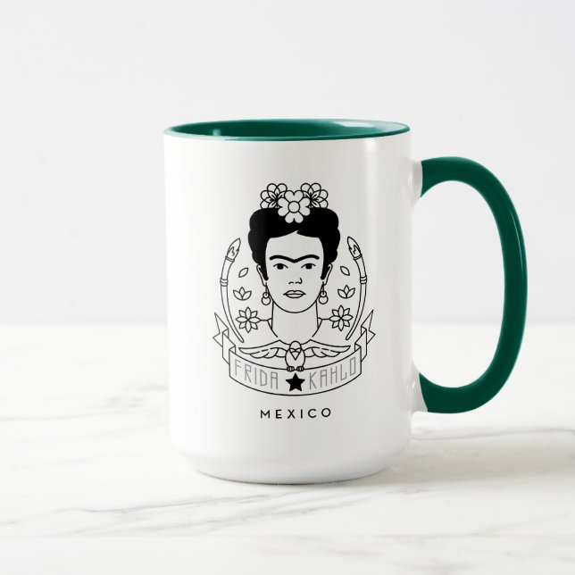 Taza Frida Kahlo el | Heroína (Derecha)