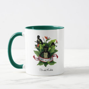 Taza Frida Kahlo el   Mis Monos