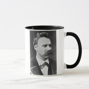 Taza Friedrich Wilhelm Nietzsche (1844-1900) 1873 (b/w