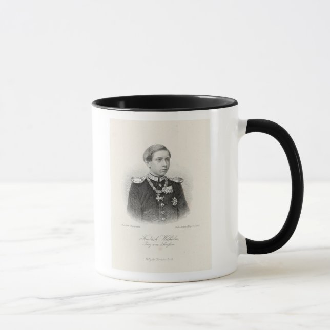 Taza Friedrich Wilhelm, Prinz von Preussen (Derecha)