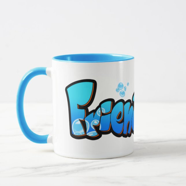 Taza FriendFish personalizado mug (Izquierda)
