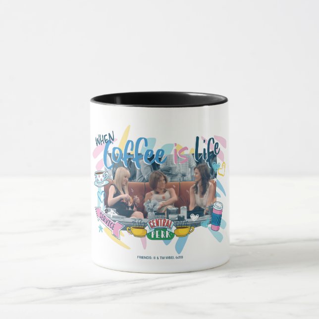 Taza FRIENDS™ | Cuando el café es la vida (Centro)