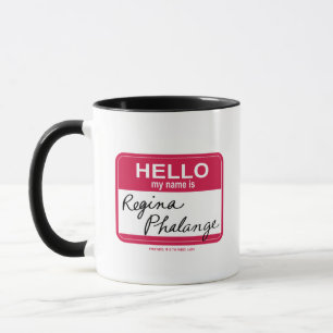 Taza FRIENDS™   Hola, me llamo Regina Phalange