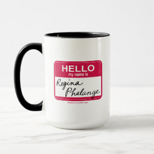 Taza FRIENDS™   Hola, me llamo Regina Phalange