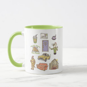 Taza FRIENDS™   Íconos Gráficos de Dibujos Animados