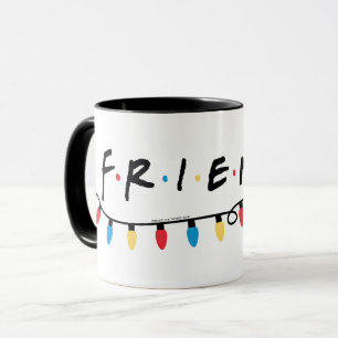Taza FRIENDS™ Luces de Navidad Logo