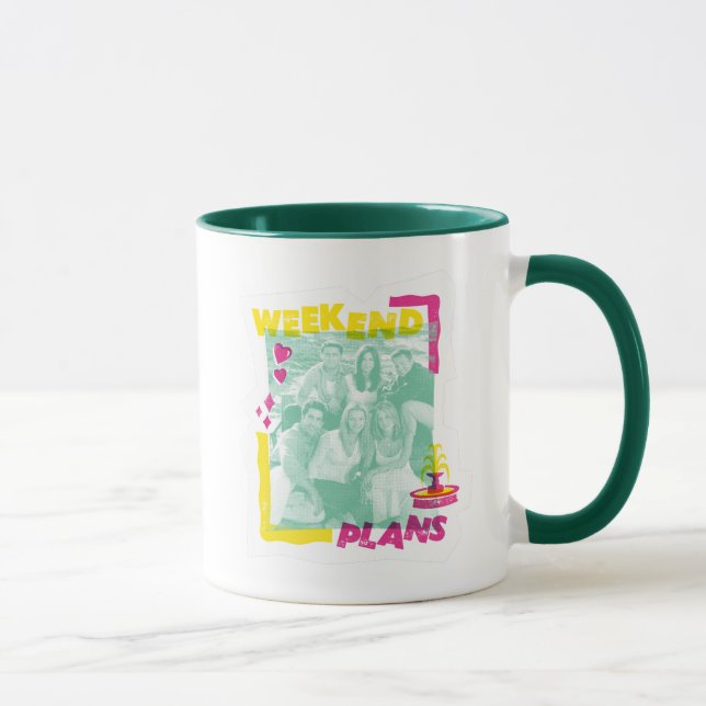 Taza FRIENDS™ | Planes para el fin de semana (Derecha)