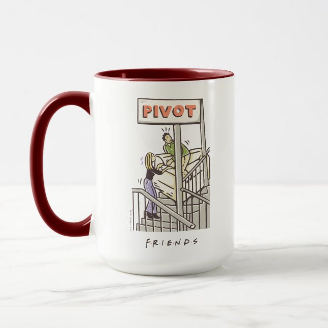 Taza FRIENDS™ | Ross and Rachel PIVOT (Izquierda)
