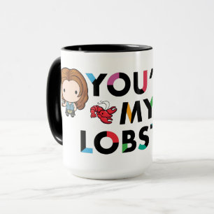 Taza FRIENDS™   Ross & Rachel Langosta Chibi