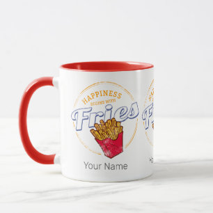 Taza Fries Chips Snack Papa de cosecha o Fries Francesa