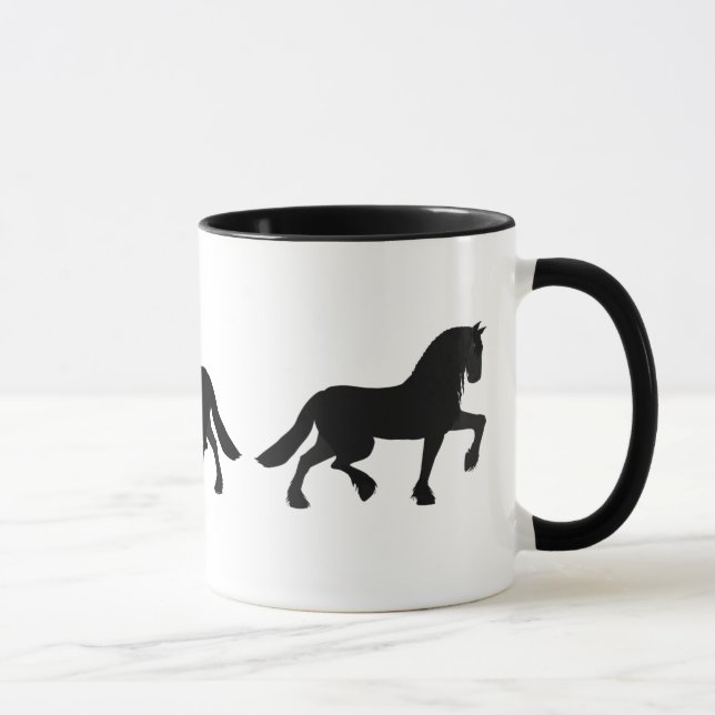 Taza Friesian Horses Mug (Derecha)
