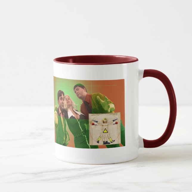 Taza Frikis de la seguridad: Serie de comedia del (Derecha)