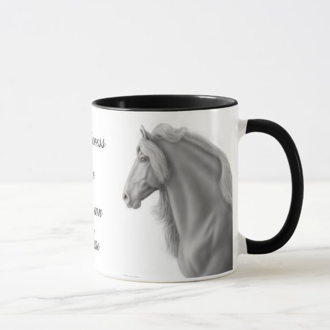 Taza frisia del caballo (Derecha)