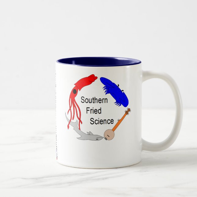 Taza frita meridional de la ciencia (Derecha)