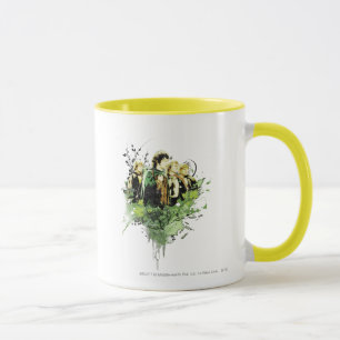 Taza FRODO™ con colección de vectores de Hobbits