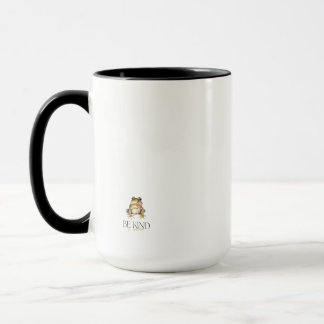 Taza Frog B&W