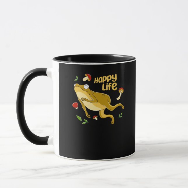 Taza Frog Happy Essential Minimal Design (Izquierda)