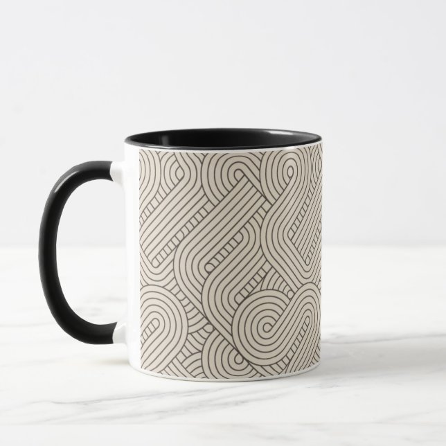 Taza Frontera abstracta (Izquierda)