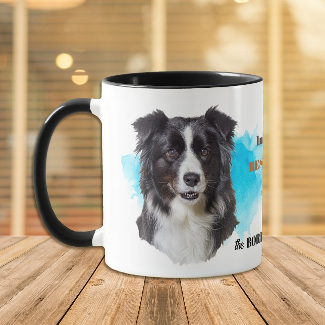 Taza Frontera Collie Dog Amigo Leal (Subido por el creador)