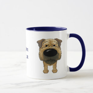 Taza Frontera grande Terrier de la nariz