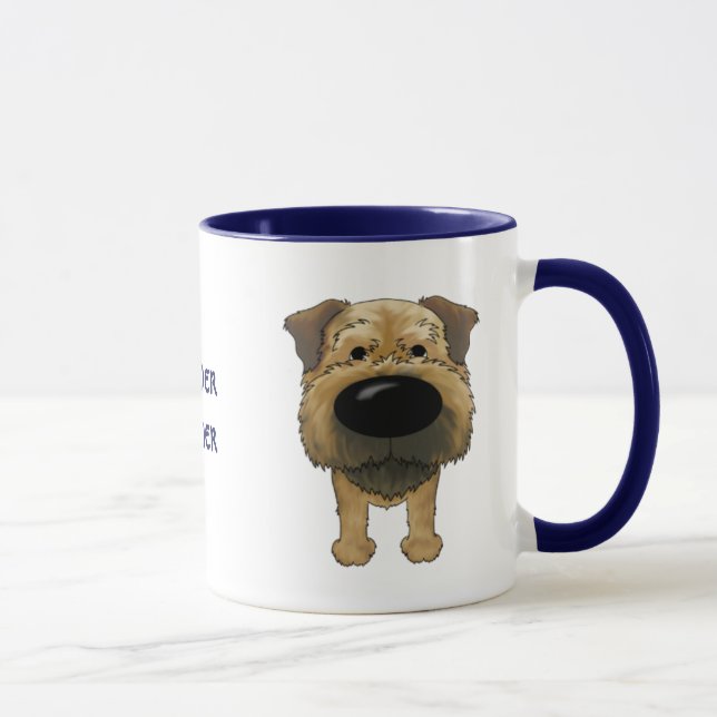 Taza Frontera grande Terrier de la nariz (Derecha)