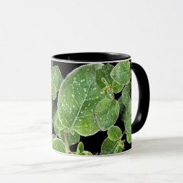 Taza Frosted Leaves
