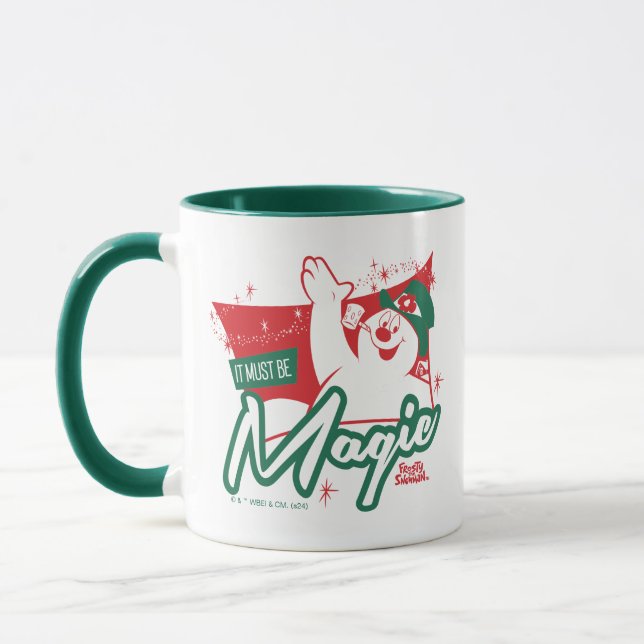 Taza Frosty el muñeco de nieve - Debe ser magia (Izquierda)