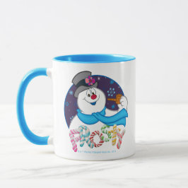 Taza Frosty the Snowman™ | Colorido nombre de la caña d