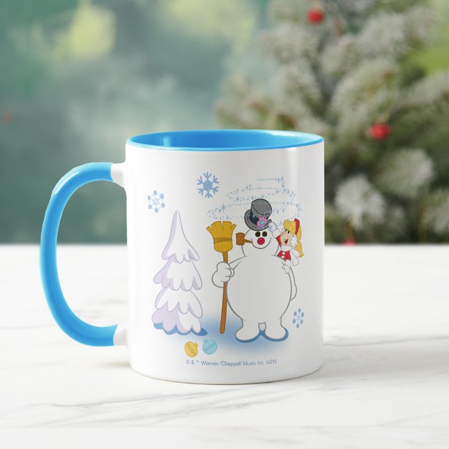 Taza Frosty the Snowman™ | Frosty & Karen Winter Fun (Subido por el creador)