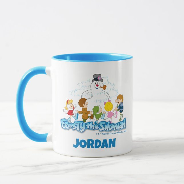 Taza Frosty the Snowman™ | Jugar con escarcha y niños (Izquierda)
