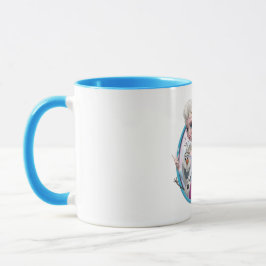 Taza Frozen movie characters mug 
